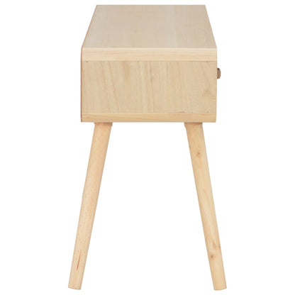 vidaXL Konsolentisch 100x35x68 cm Massivholz