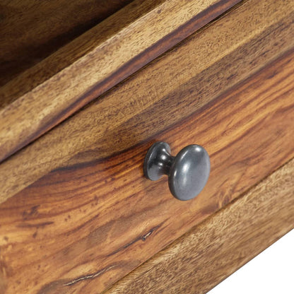 vidaXL Meuble TV 120x30x40 cm Bois d'acacia Massif