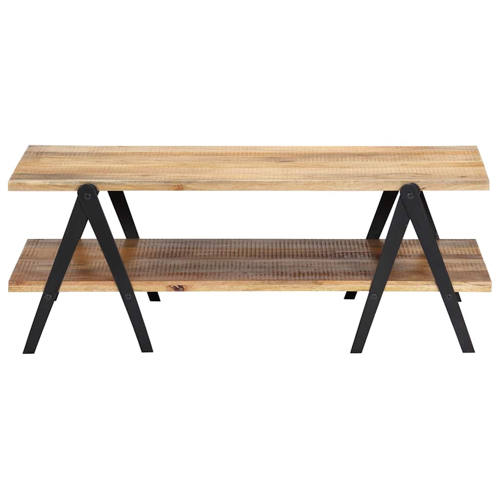 vidaXL Couchtisch 115x60x40 cm Massivholz Mango