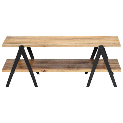 vidaXL Couchtisch 115x60x40 cm Massivholz Mango