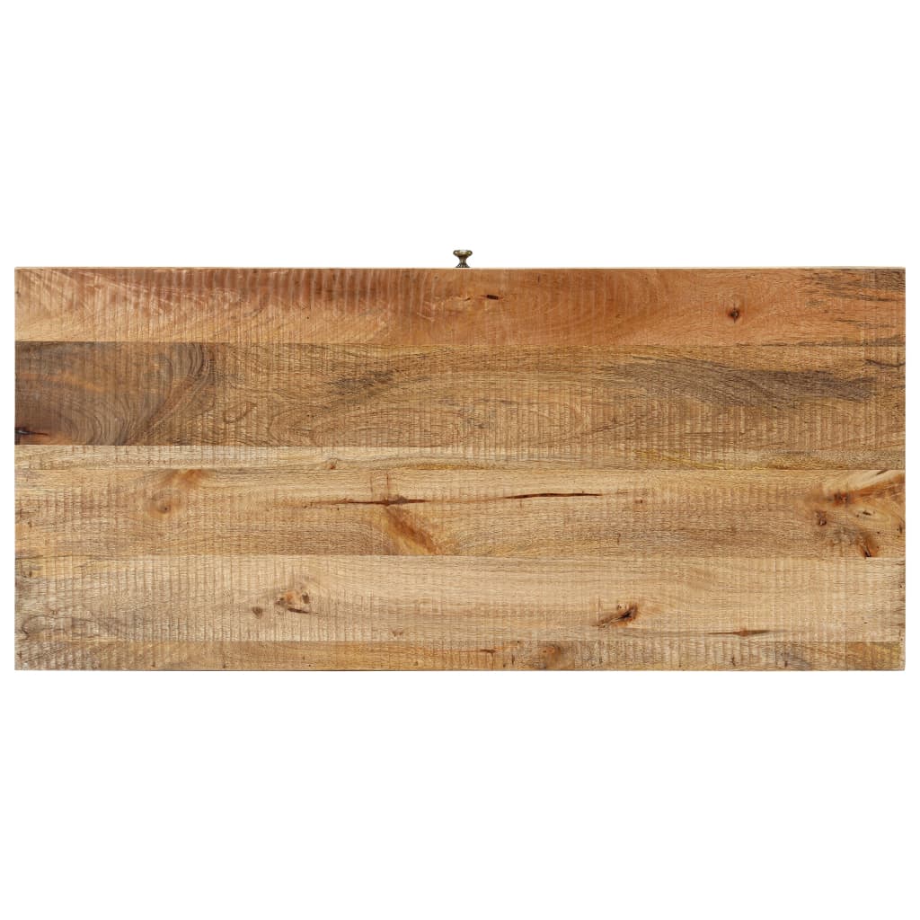 vidaXL Couchtisch 110x50x40 cm Massivholz Mango