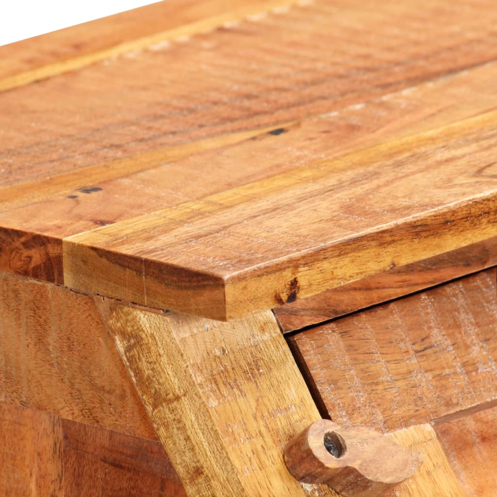 vidaXL Bureau 90×40×107 cm Bois de Sesham massif
