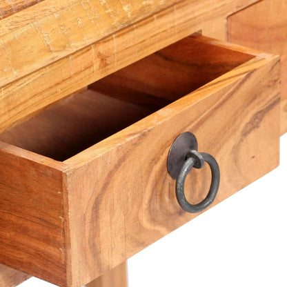 vidaXL Bureau 90×40×107 cm Bois de Sesham massif