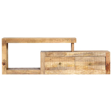vidaXL Meuble TV 120x30x40 cm Bois de manguier massif