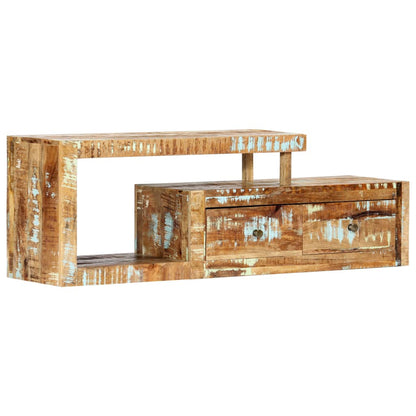 vidaXL Meuble TV 120x30x40 cm Bois de récupération massif