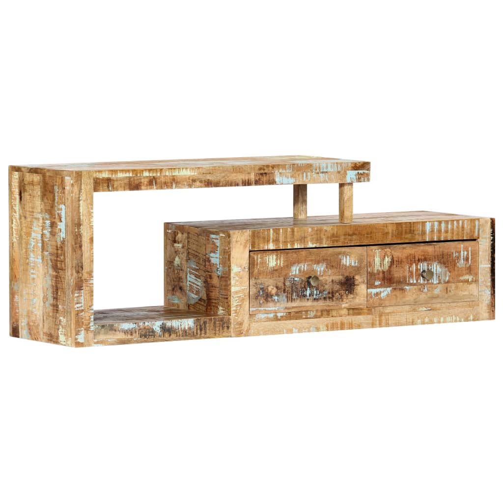 vidaXL Meuble TV 120x30x40 cm Bois de récupération massif