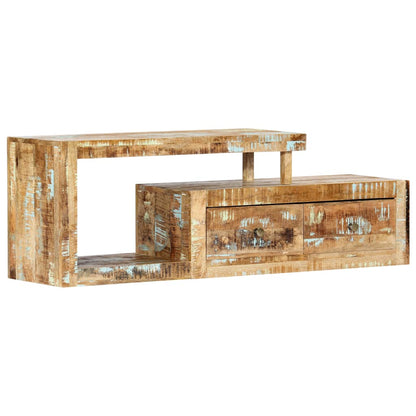 vidaXL Meuble TV 120x30x40 cm Bois de récupération massif