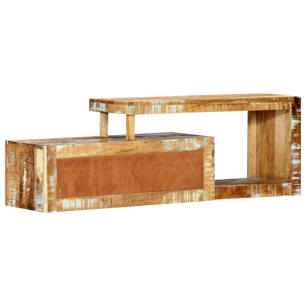 vidaXL Meuble TV 120x30x40 cm Bois de récupération massif