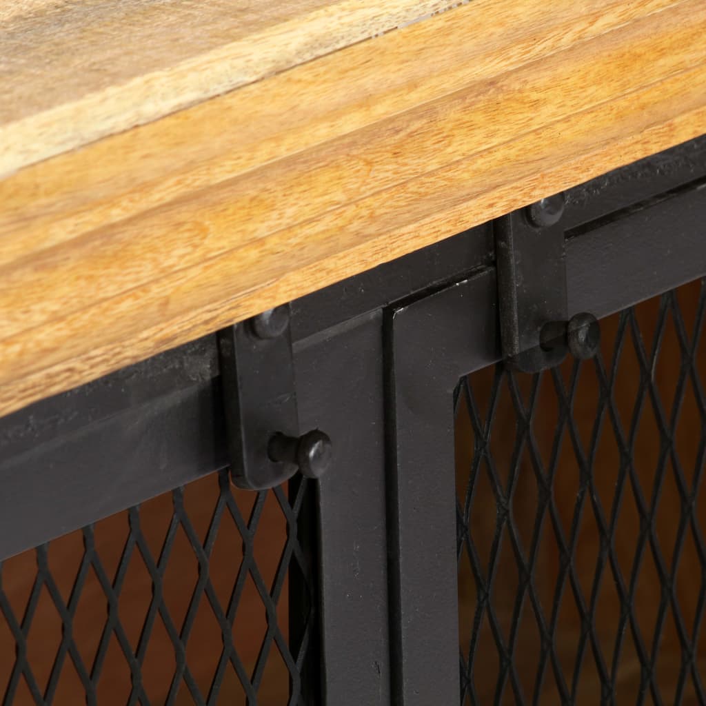 vidaXL Buffet 150x40x75 cm Bois de manguier massif