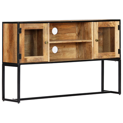 vidaXL Meuble TV 120x30x75 cm en bois de récupération massif