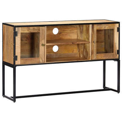vidaXL Meuble TV 120x30x75 cm en bois de récupération massif