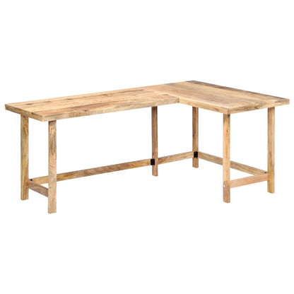 vidaXL Bureau 180 x 120 x 76 cm Bois de manguier massif