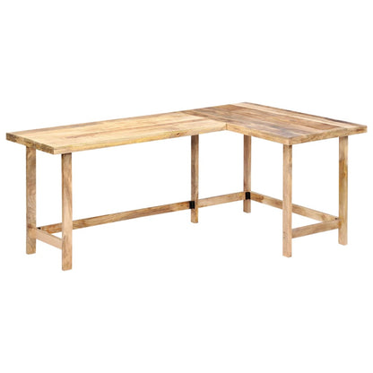 vidaXL Bureau 180 x 120 x 76 cm Bois de manguier massif