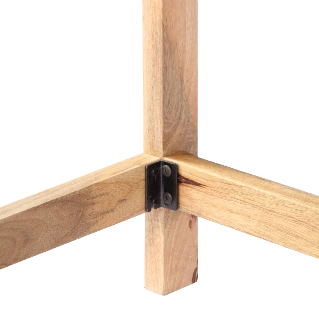 vidaXL Bureau 180 x 120 x 76 cm Bois de manguier massif