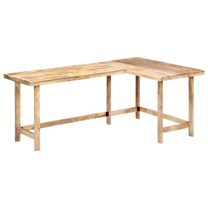 vidaXL Bureau 180 x 120 x 76 cm Bois de manguier massif