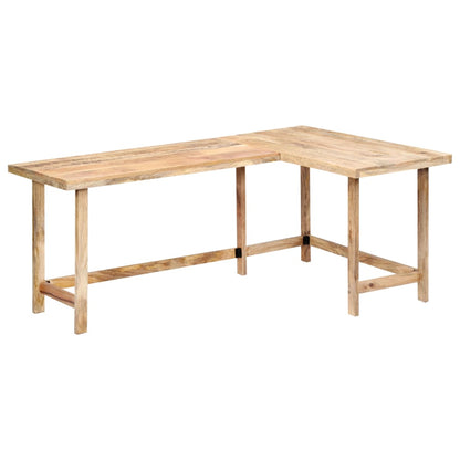 vidaXL Bureau 180 x 120 x 76 cm Bois de manguier massif