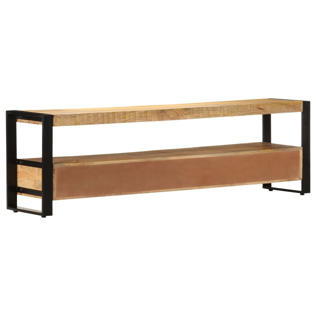 Meuble TV vidaXL 150 x 30 x 45 cm Bois de manguier massif