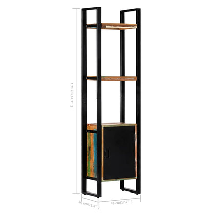 vidaXL Bibliothèque 45x30x171 cm en bois de récupération massif