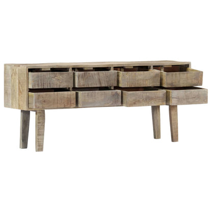 vidaXL Sideboard 140×30×60 cm Massivholz Mango