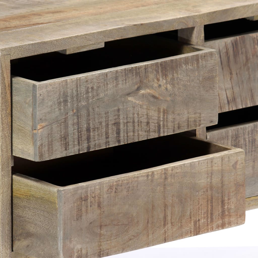 vidaXL Sideboard 140×30×60 cm Massivholz Mango