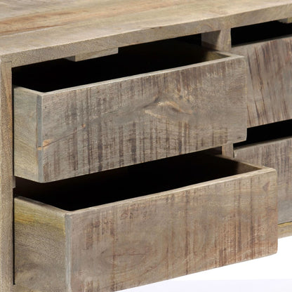 vidaXL Sideboard 140×30×60 cm Massivholz Mango