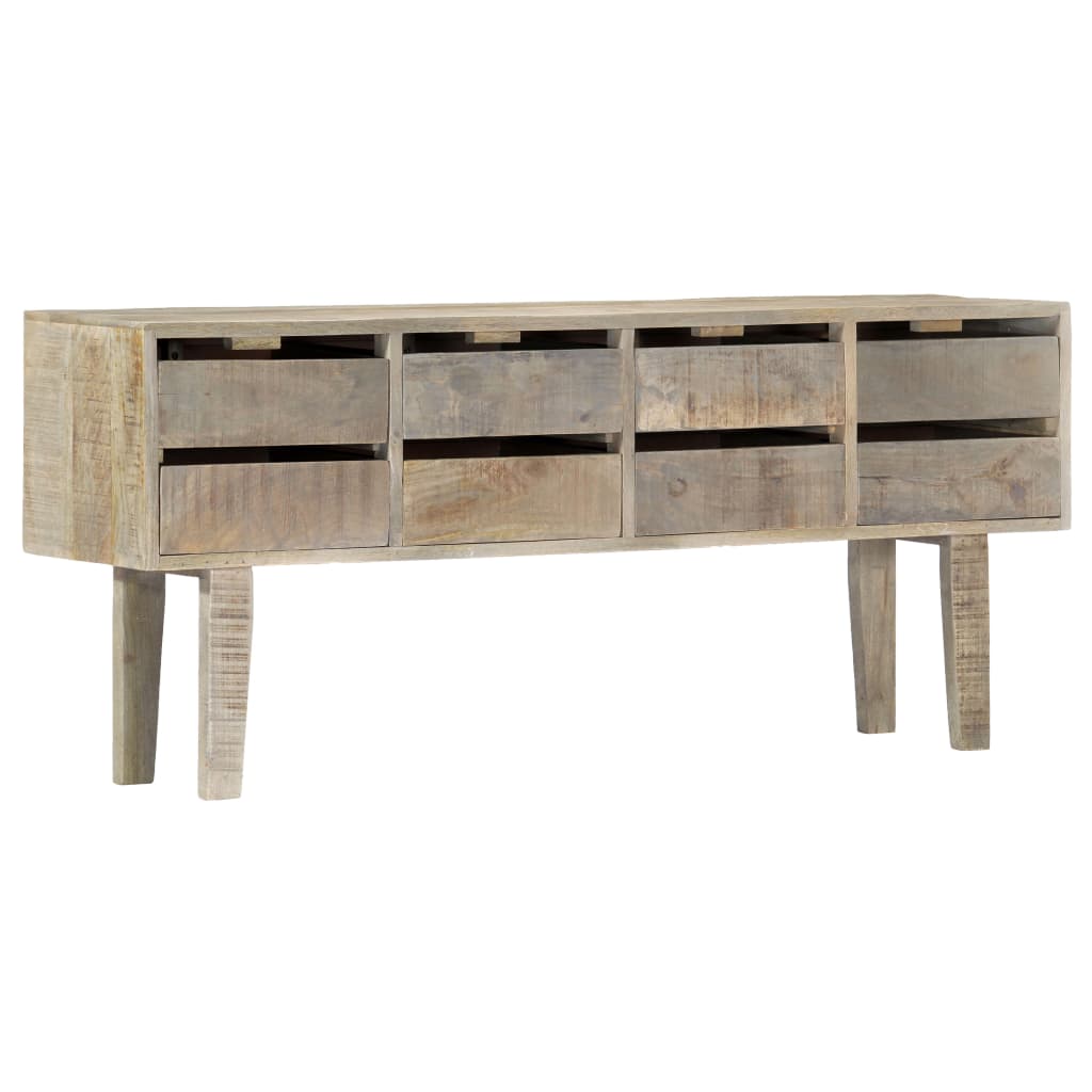 vidaXL Sideboard 140×30×60 cm Massivholz Mango
