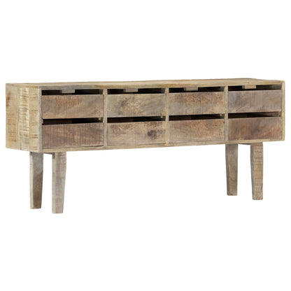 vidaXL Sideboard 140×30×60 cm Massivholz Mango