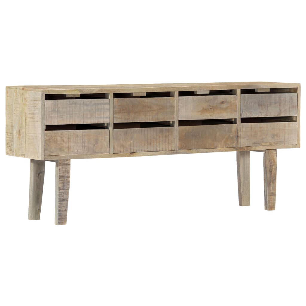 vidaXL Sideboard 140×30×60 cm Massivholz Mango