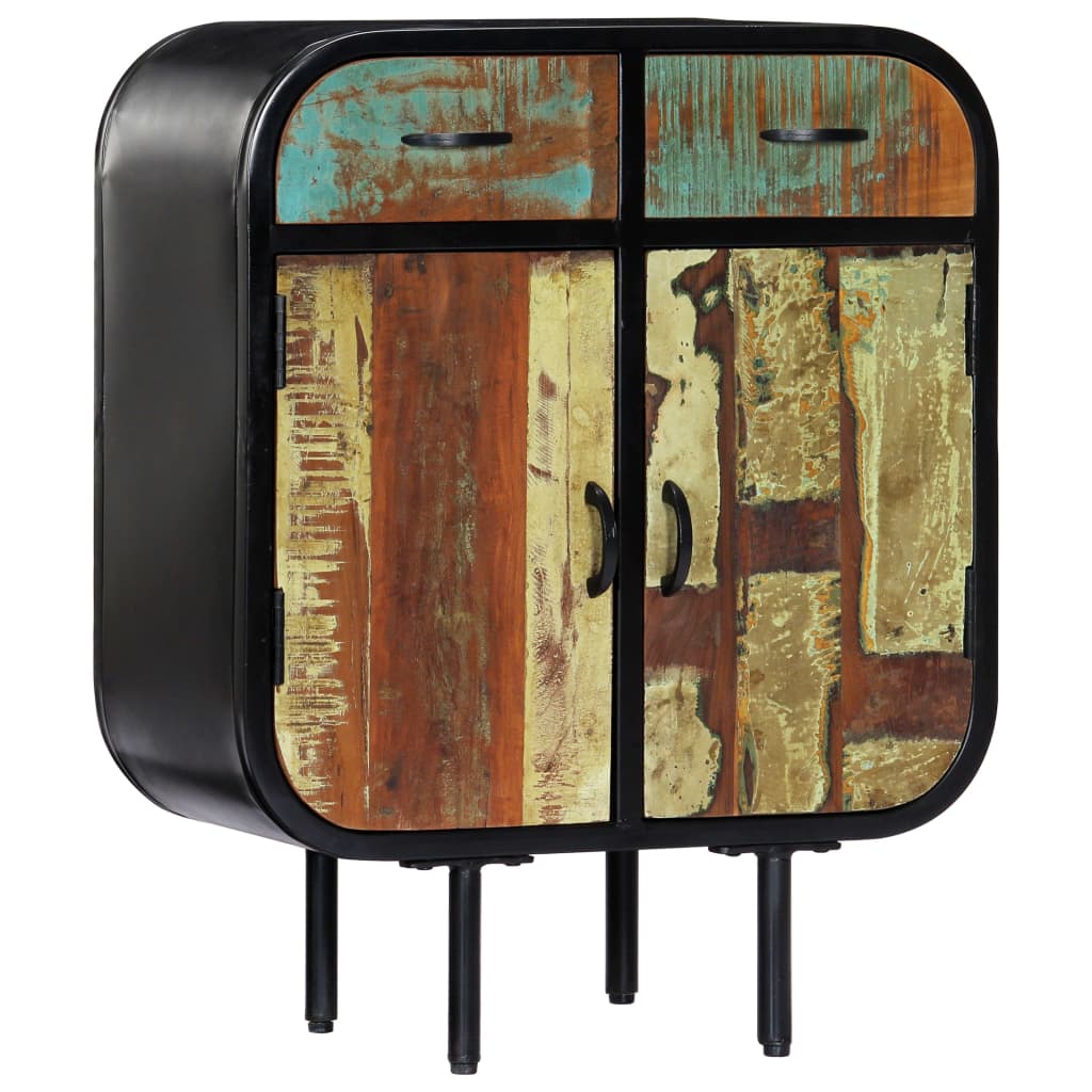 vidaXL Bahut 60x30x75 cm Bois de récupération massif