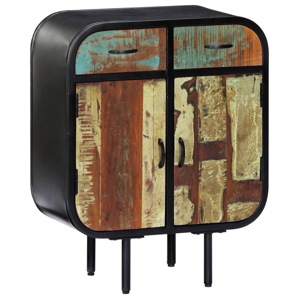 vidaXL Bahut 60x30x75 cm Bois de récupération massif