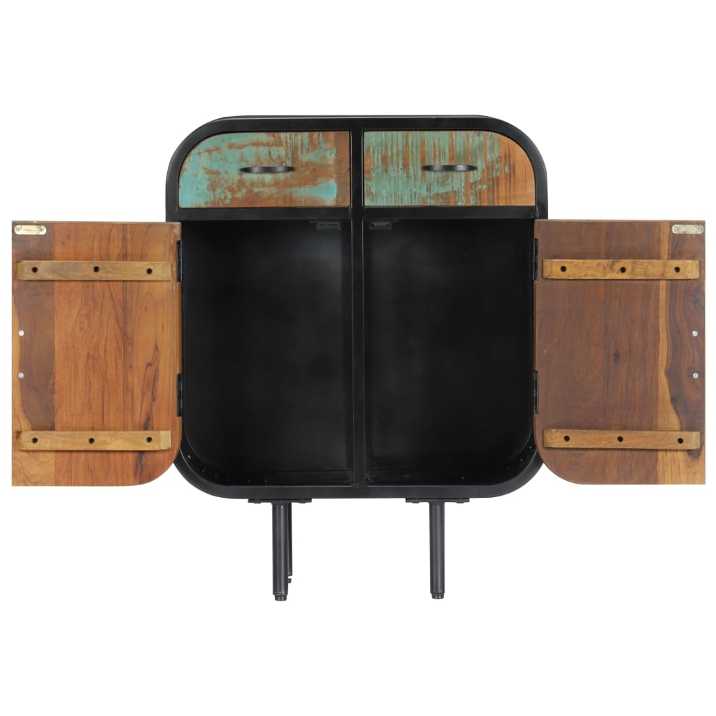 vidaXL Bahut 60x30x75 cm Bois de récupération massif