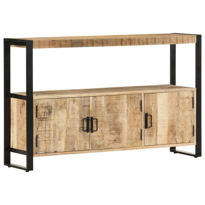 vidaXL Meuble d'appoint 120x30x75 cm Bois de manguier massif