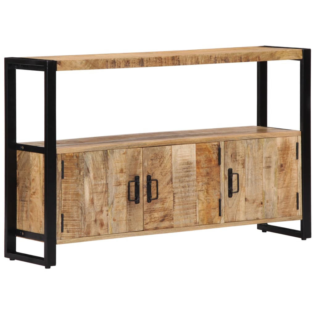 vidaXL Meuble d'appoint 120x30x75 cm Bois de manguier massif