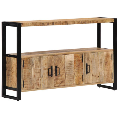 vidaXL Meuble d'appoint 120x30x75 cm Bois de manguier massif