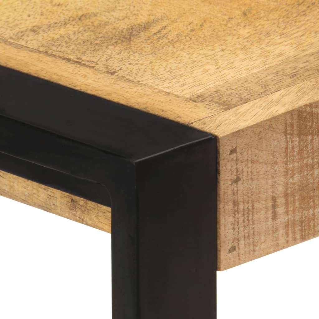 vidaXL Meuble d'appoint 120x30x75 cm Bois de manguier massif