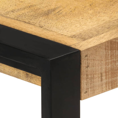 vidaXL Meuble d'appoint 120x30x75 cm Bois de manguier massif