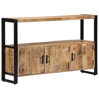 vidaXL Meuble d'appoint 120x30x75 cm Bois de manguier massif