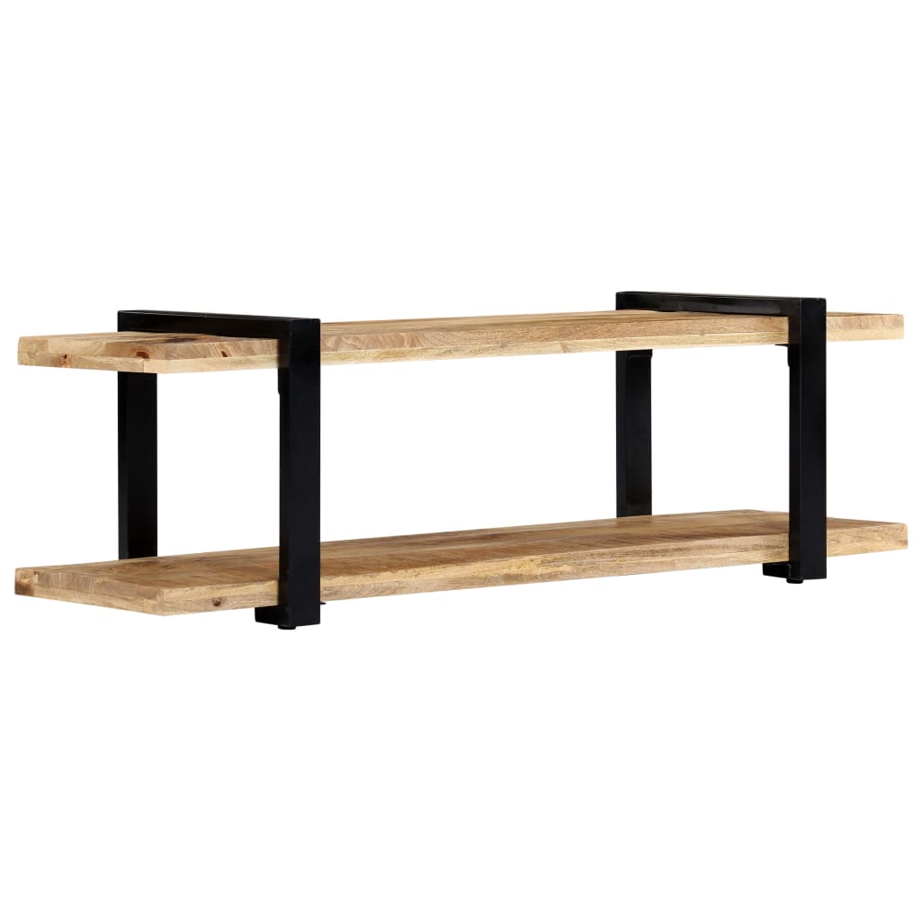 vidaXL Meuble TV 130x40x40 cm Bois de manguier massif