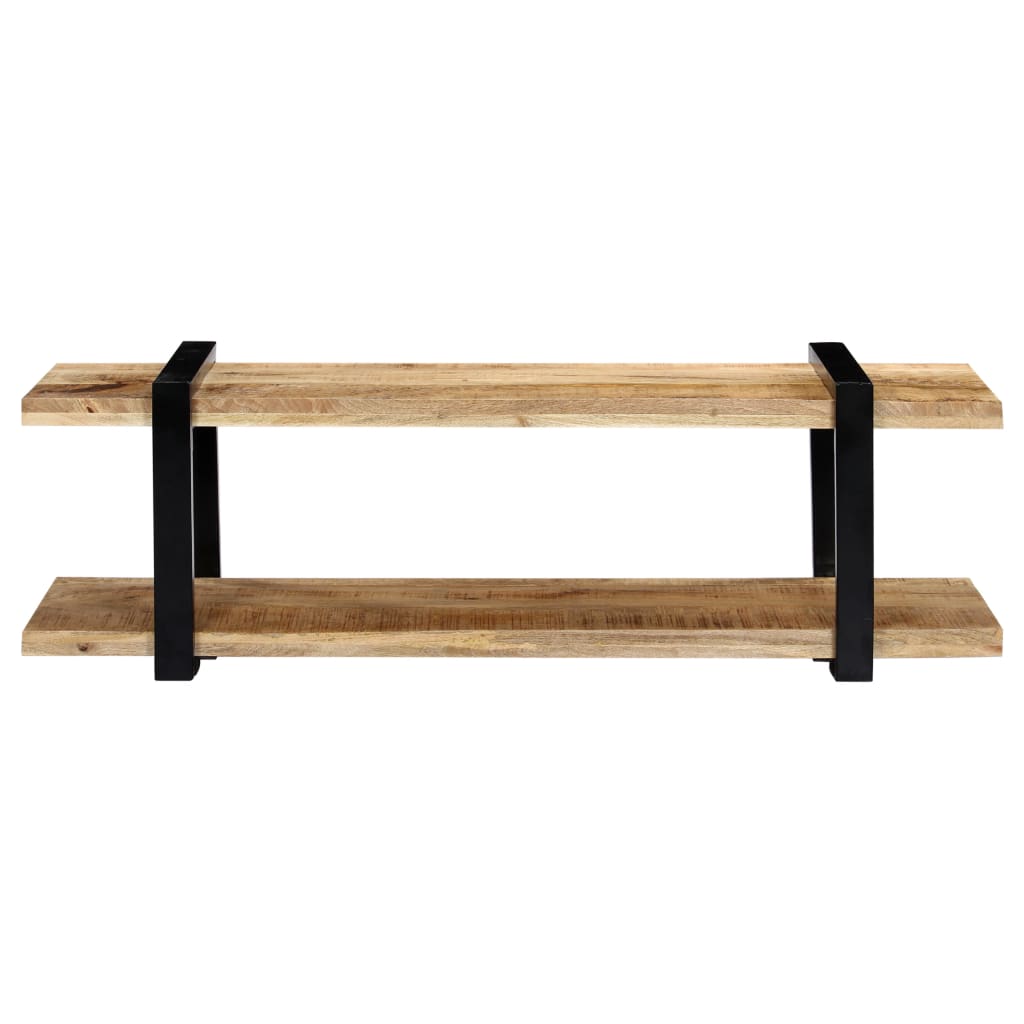 vidaXL Meuble TV 130x40x40 cm Bois de manguier massif