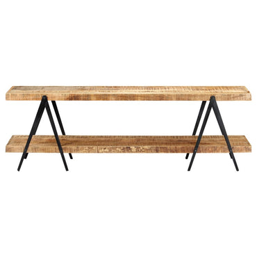 vidaXL Meuble TV 160x40x50 cm Bois de manguier massif