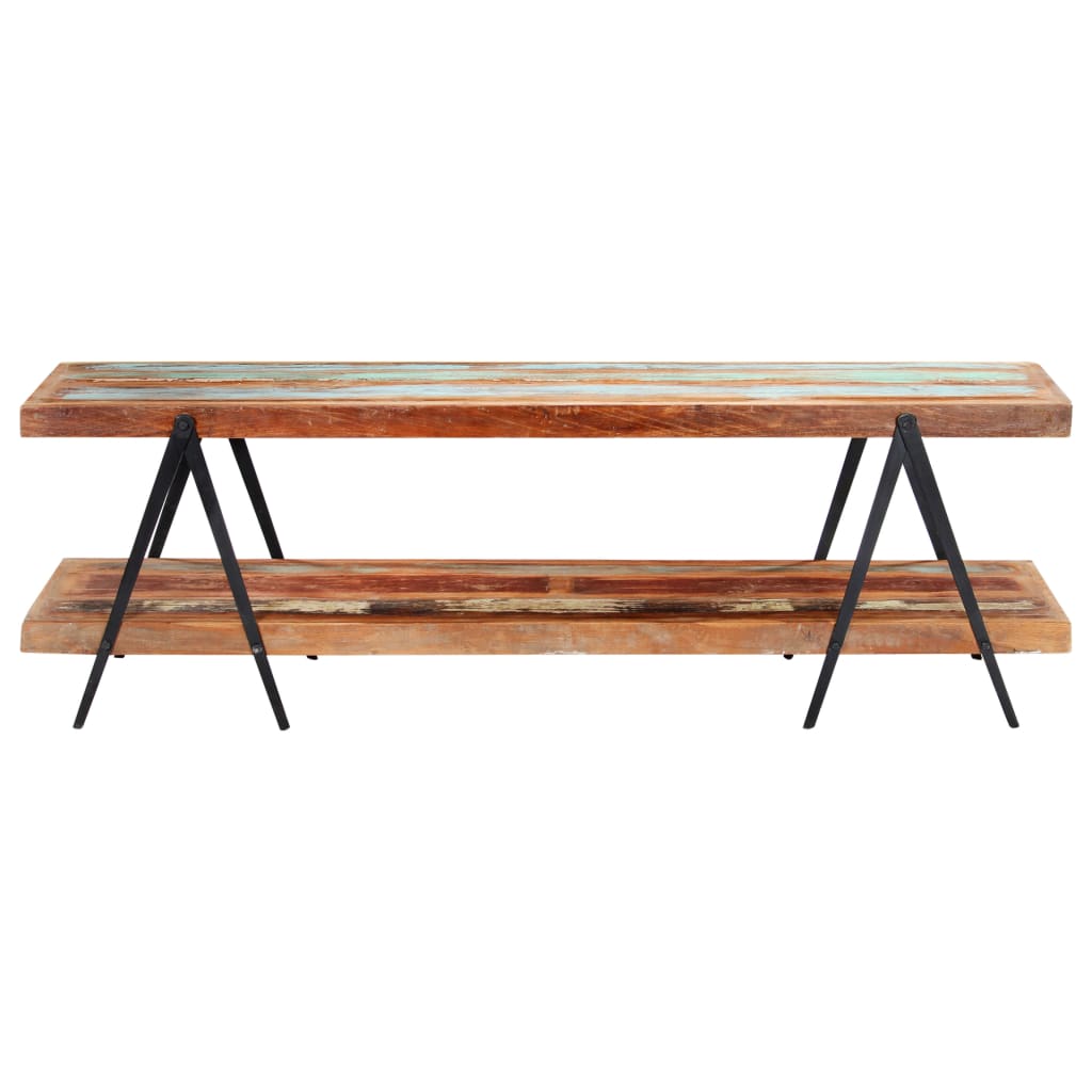 Meuble TV vidaXL 160x40x50 cm en bois de récupération massif
