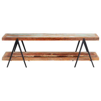Meuble TV vidaXL 160x40x50 cm en bois de récupération massif