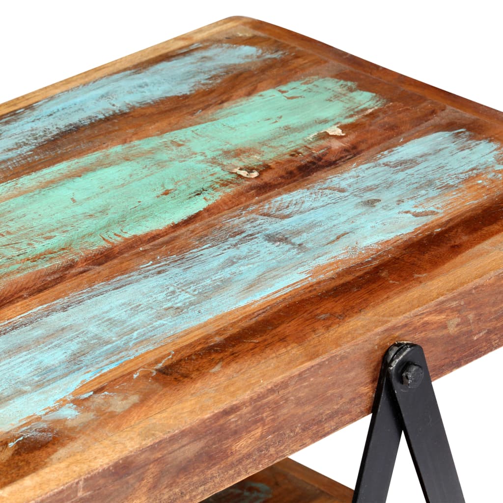 Meuble TV vidaXL 160x40x50 cm en bois de récupération massif