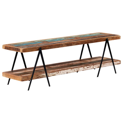 Meuble TV vidaXL 160x40x50 cm en bois de récupération massif