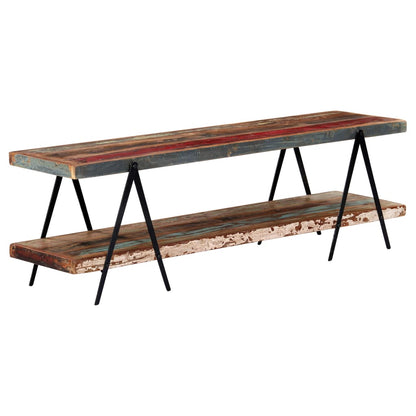Meuble TV vidaXL 160x40x50 cm en bois de récupération massif
