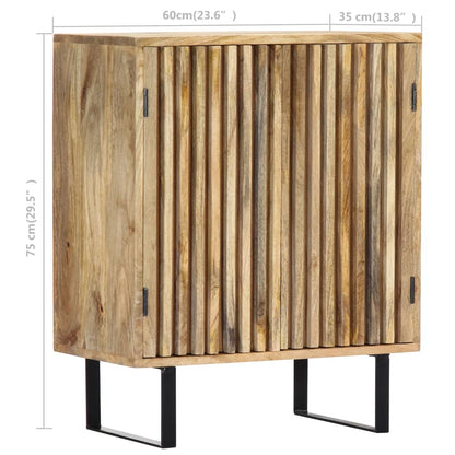 vidaXL Commode 60x35x75 cm Bois de manguier massif