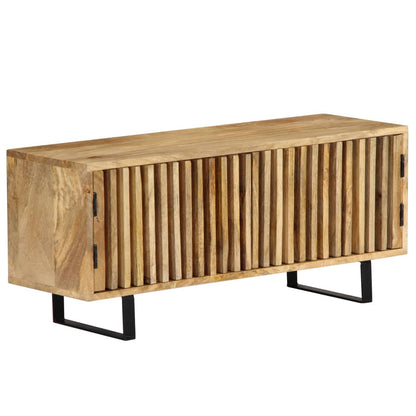 Meuble TV vidaXL 90x30x40 cm Bois de manguier massif