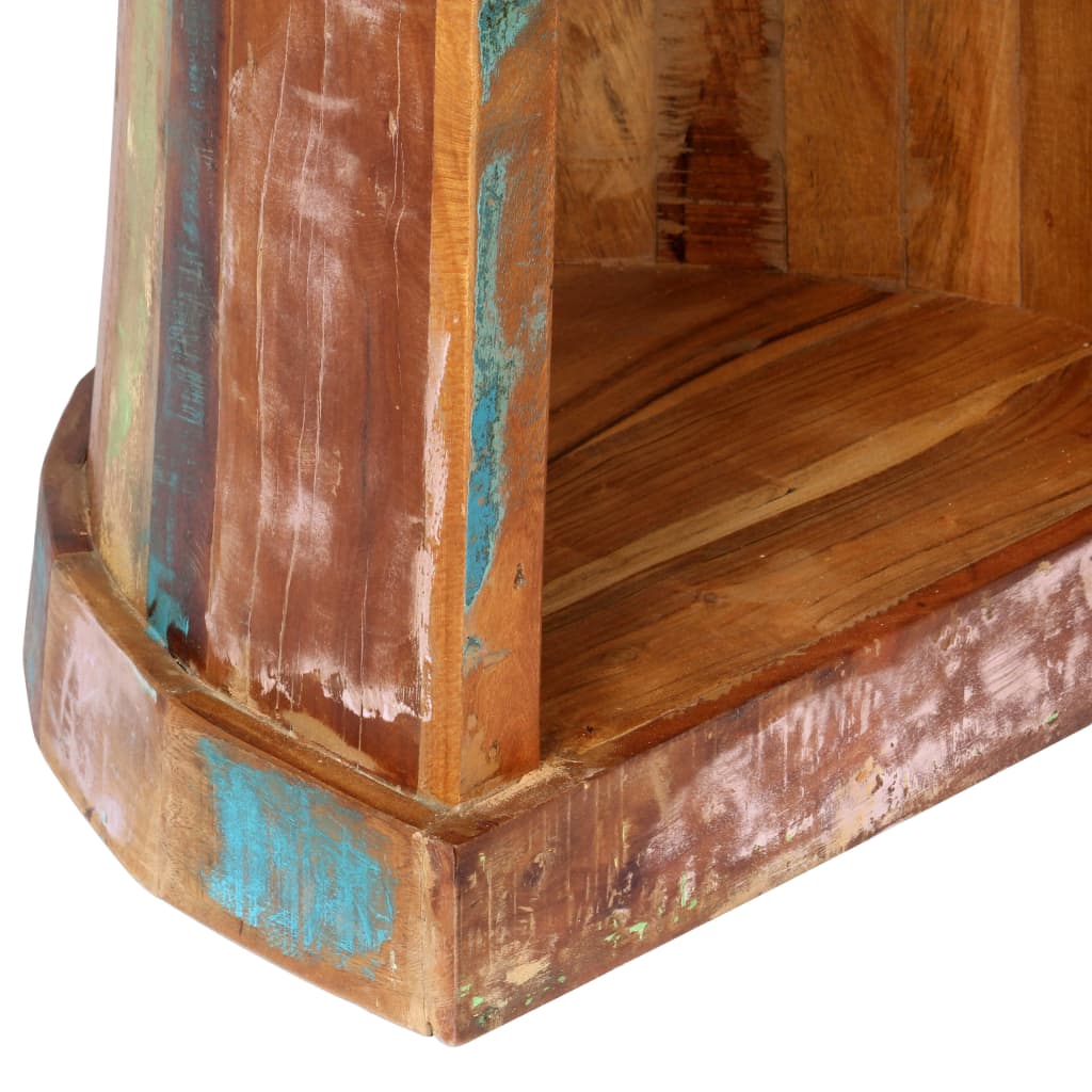 vidaXL Bibliothèque 50x40x180 cm en bois de récupération massif