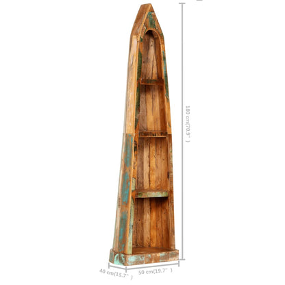vidaXL Bibliothèque 50x40x180 cm en bois de récupération massif
