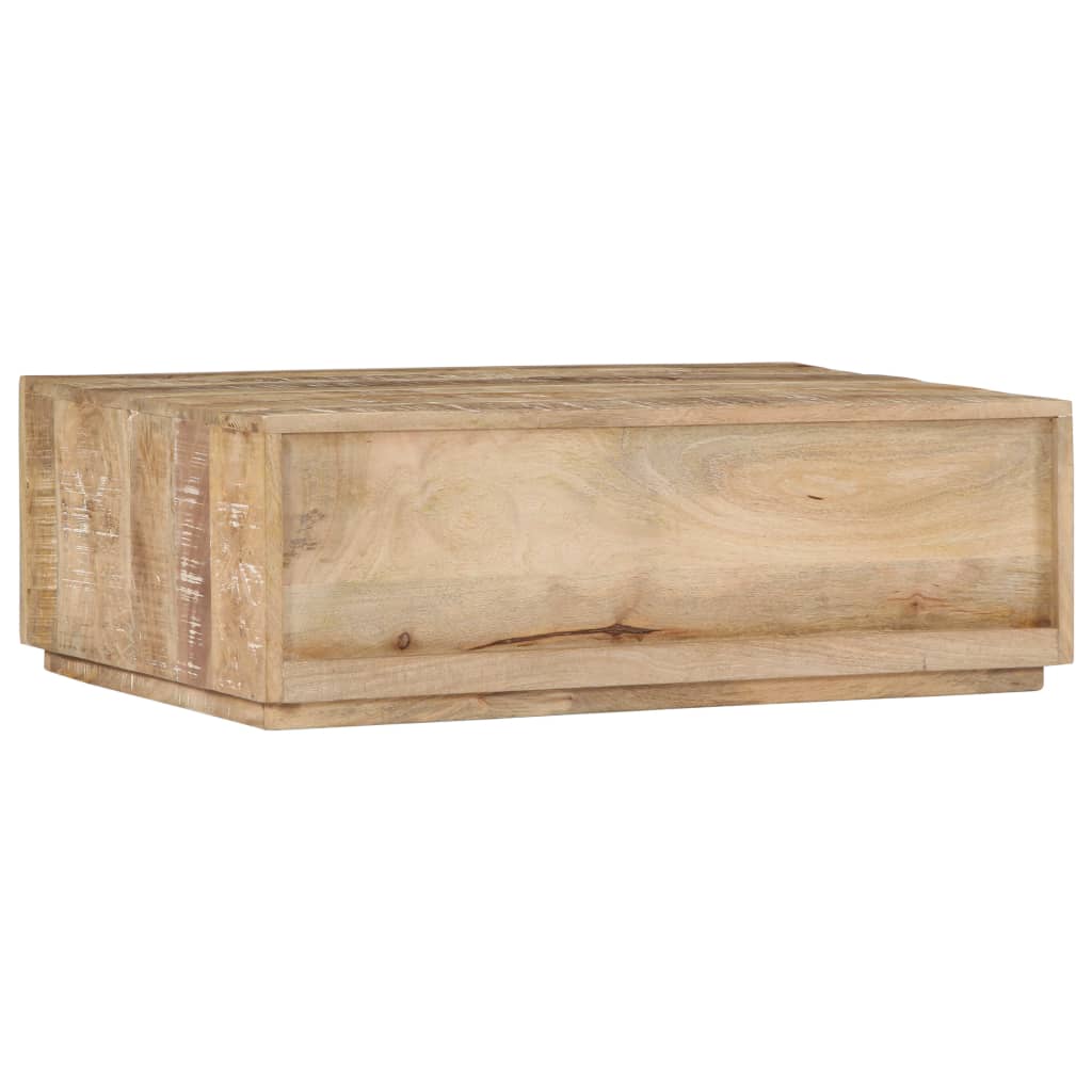 vidaXL Couchtisch 90x60x30 cm Massivholz Mango